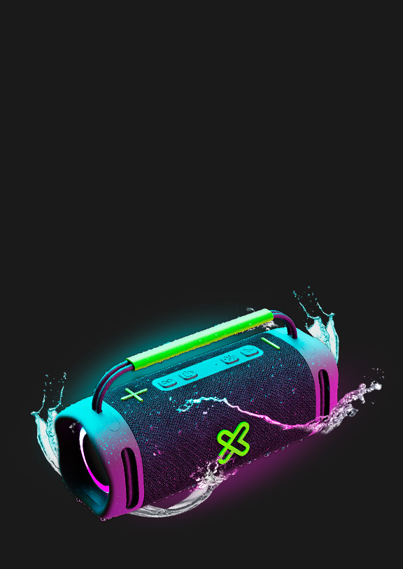 WaveRider | Waterproof Portable Speaker Compatible with Bluetooth