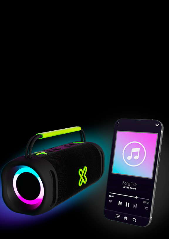 WaveRider | Waterproof Portable Speaker Compatible with Bluetooth
