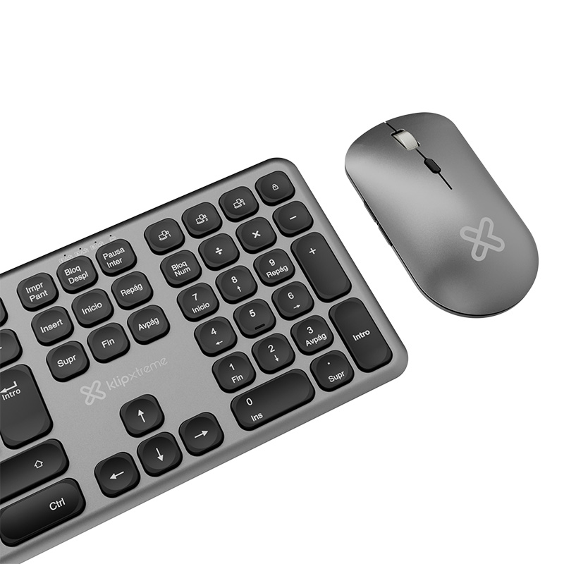 Linkey Duo | Dúo de Teclado y Mouse Inalámbricos Premium