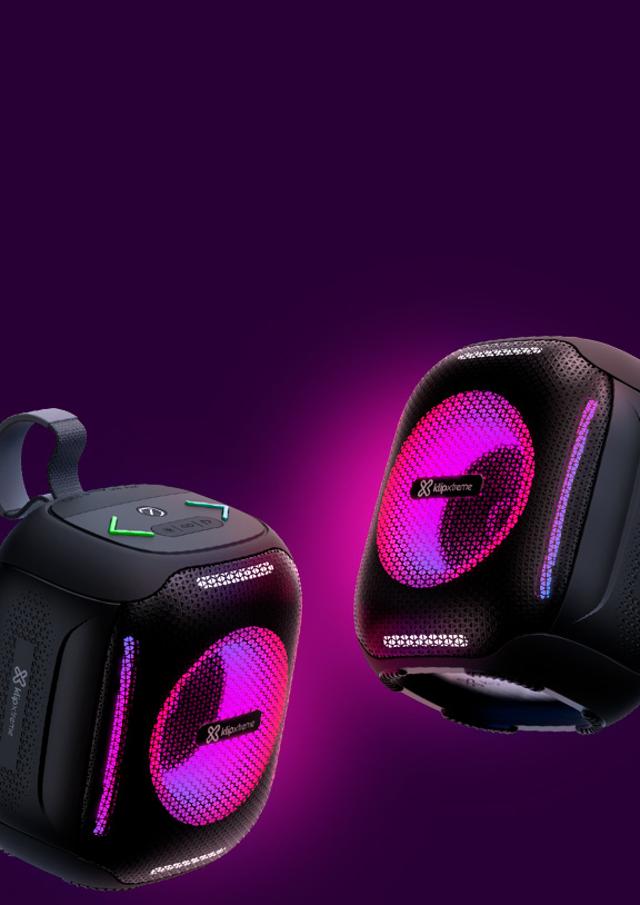 BoomBlaster | Portable speaker with LED lights - KBS-150BK
