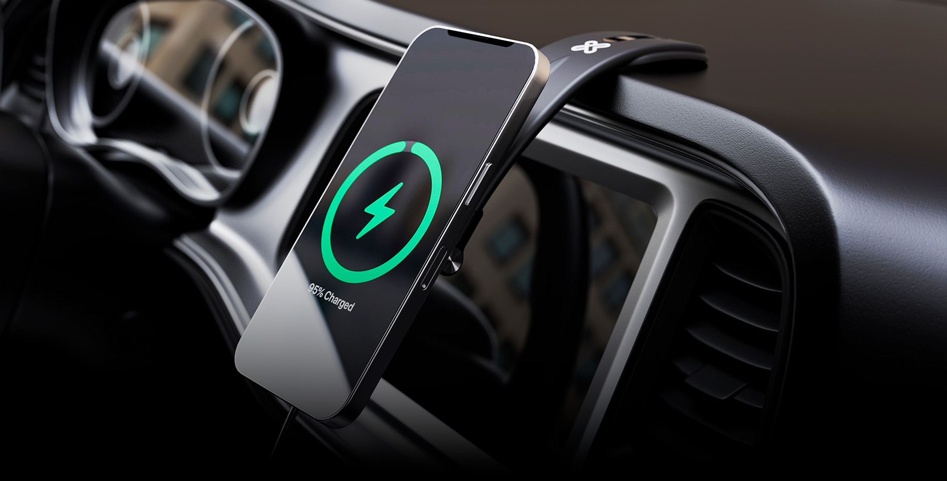 Compatible con MagSafe<sup>®</sup> y Qi<sup>®</sup>