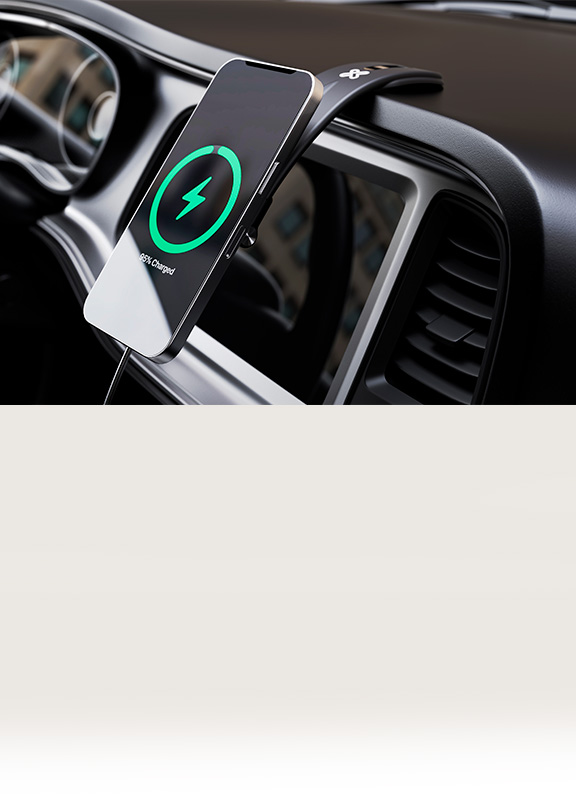 PowerCar Wireless | 15W Magnetic Wireless Car Charger & Mount