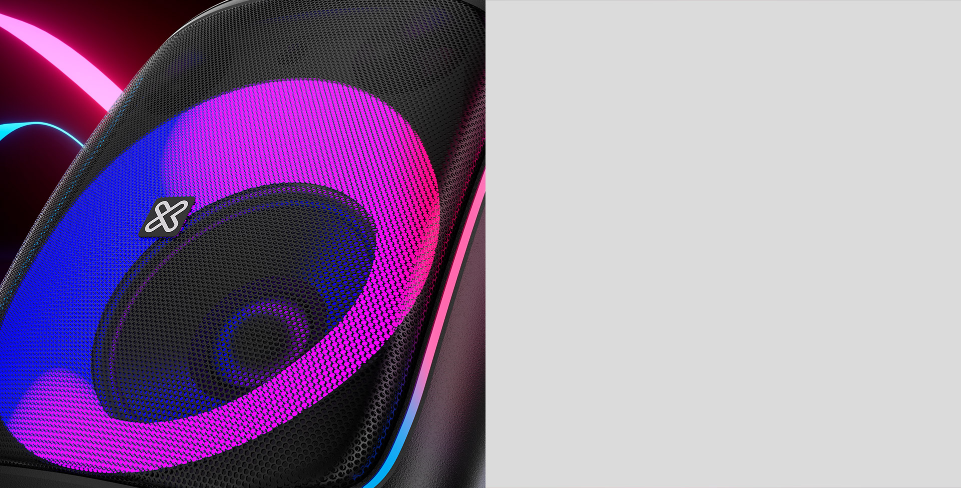 Pura vibra—luces que se mueven al ritmo de tu música.