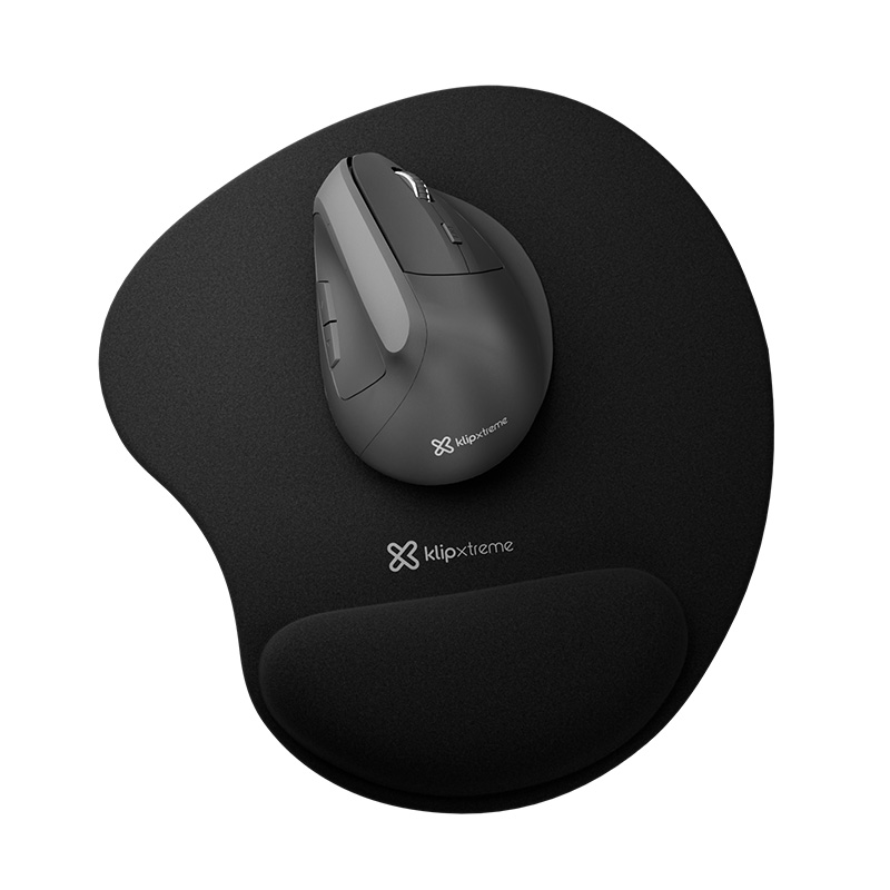 Combo de mouse vertical inalámbrico y alfombrilla de gel - KMW-491