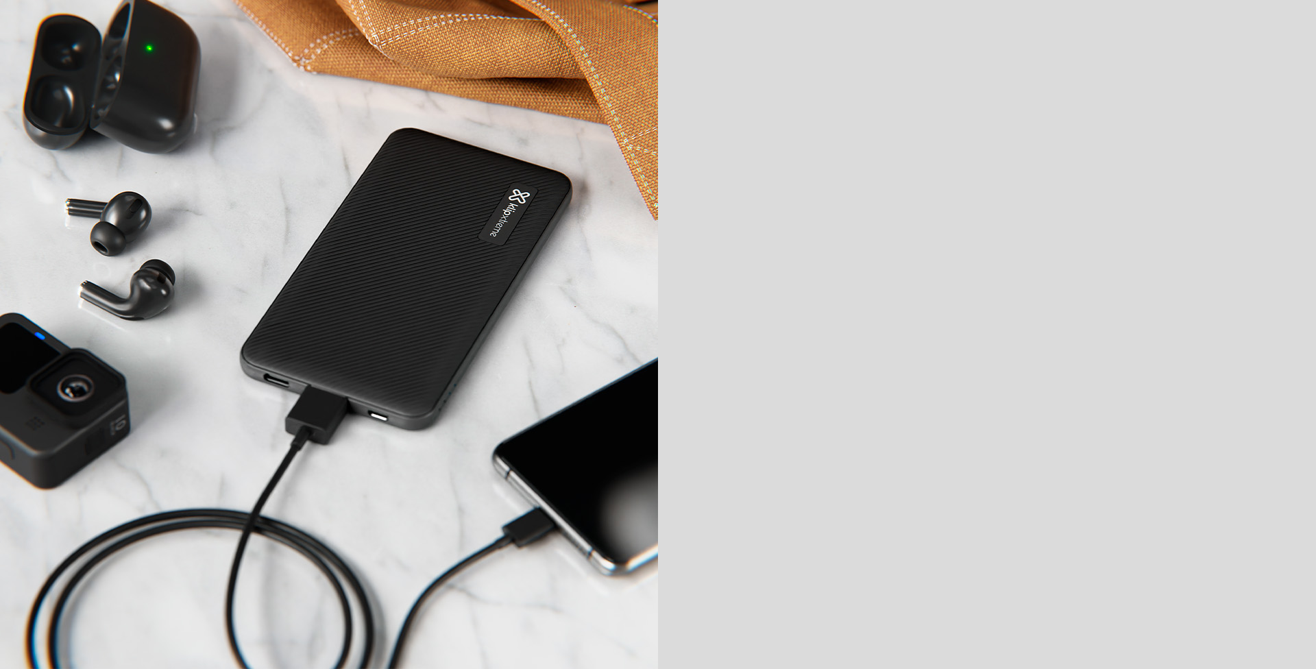 Carga tus gadgets esenciales, donde y cuando lo necesites