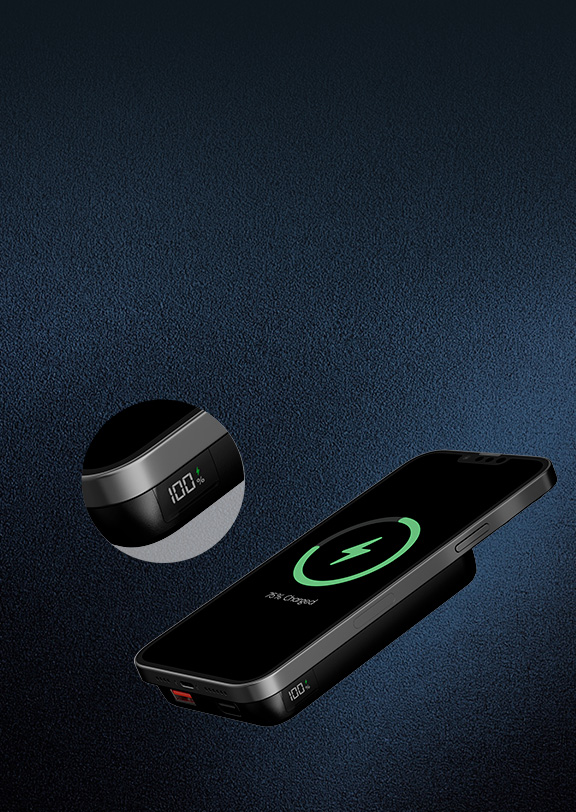 PowerMag | 10,000 Ultra Portable power bank compatible with
