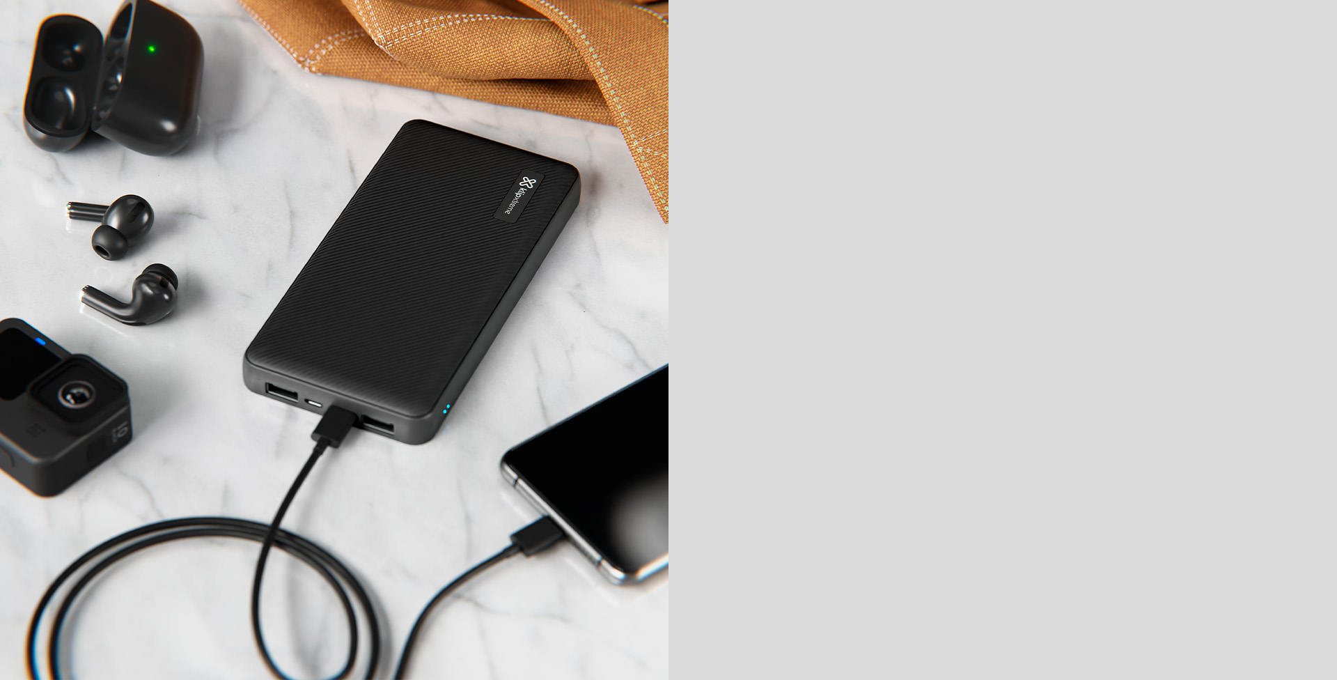 Carga tus gadgets esenciales, donde y cuando lo necesites