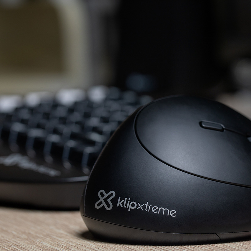 Teclado Ergonómico KBK-510 Klip Xtreme – J&E Suministros de Oficina