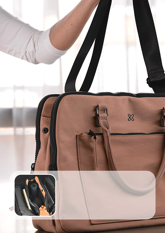 Val Briefcase | Maletín con bolsillo para laptop | Klipxtreme