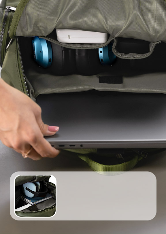 Eva | Backpack with laptop pocket - KNB-755 | Klipxtreme