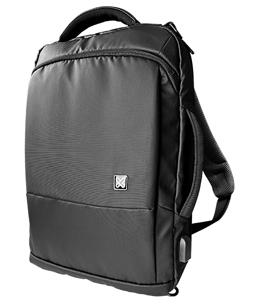 Klip Xtreme mochila maletin 2 en 1 negro hasta 15.6 pulgadas, polyester 4 KNB 895 banner top