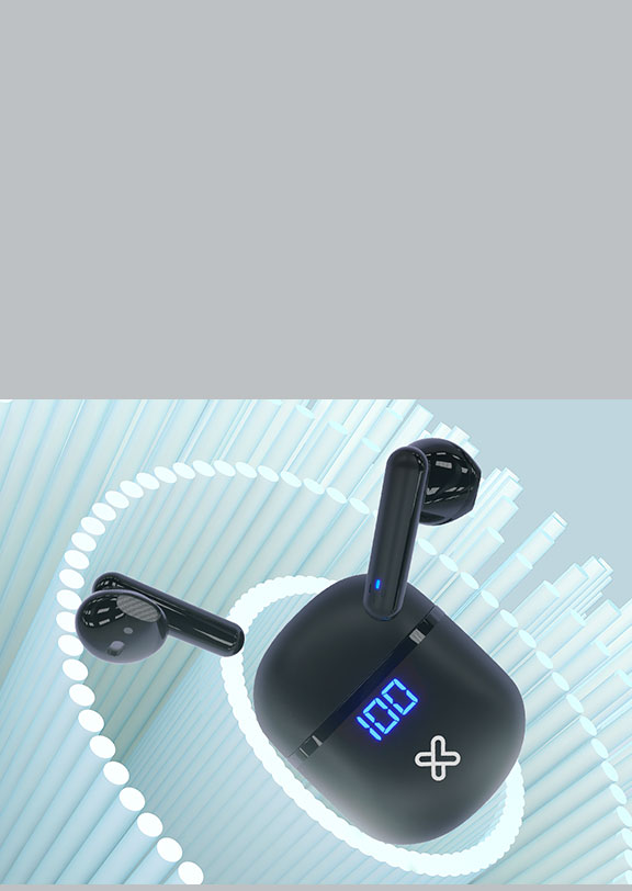 Audífonos Inalámbricos Deportivos Klip Xtreme Xtremebuds Negros (KTE-5 –  Yap CR