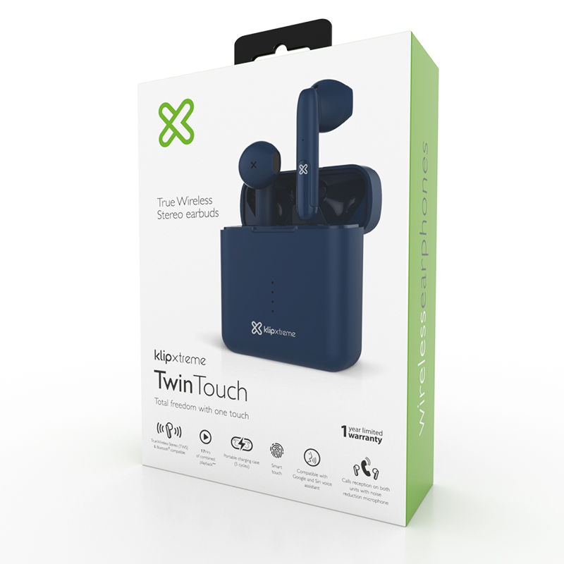 AURICULAR INALAMBRICO KLIPXTREME TWINTOUCH