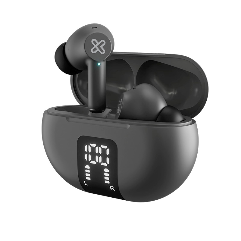 Audífonos Klip Xtreme EdgeBuds Gris KTE-755