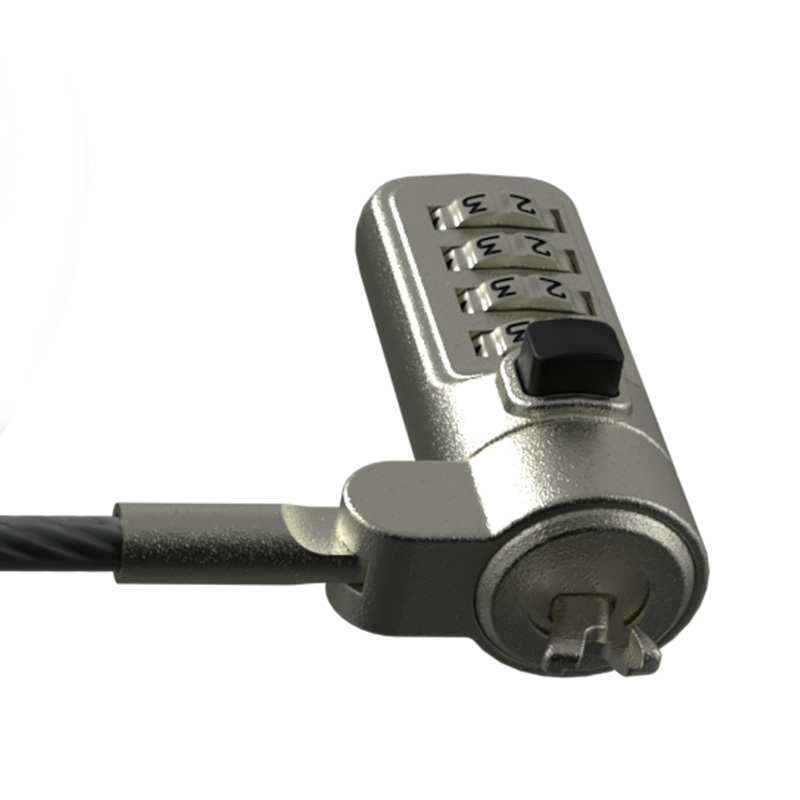Klip Xtreme Candado De Seguridad Bolt Wc (10K Combinaciones, Gris KSD-336 6 ksd 336 det 02